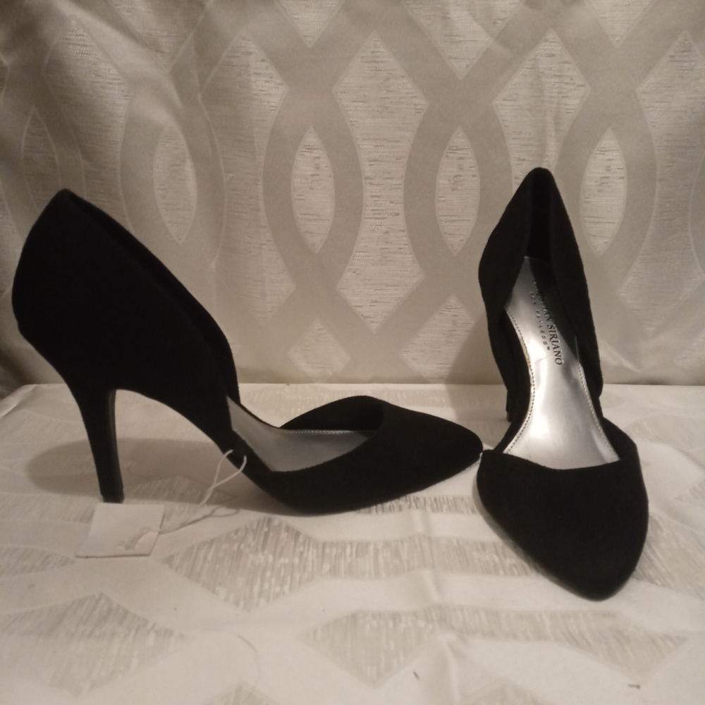 NWT Christian Soriano Black D'orsay Pumps (7)